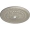 Ekena Millwork Palmetto Ceiling Medallion (Fits Canopies up to 7 5/8"), 31 1/2"OD x 3 5/8"ID x 1 3/4"P, Pearl White CM31PMPWS - alternate 2